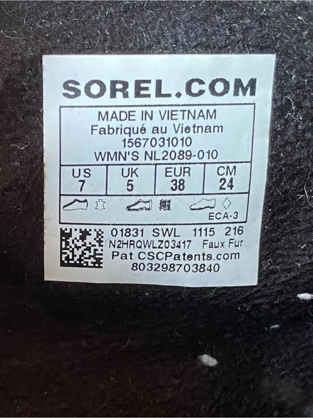 Sorel ❄️🥾 built